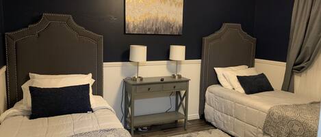 5 habitaciones, wifi y ropa de cama