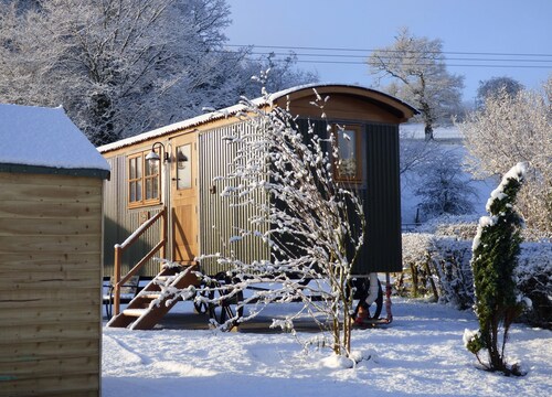 Luxury Shepherd's Hut with Stunning Views