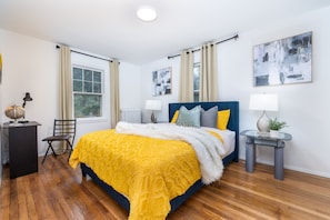 2 bedrooms, desk, iron/ironing board, free WiFi