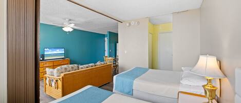 1 bedroom, desk, iron/ironing board, free WiFi