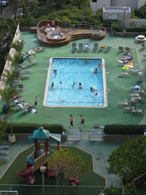 Alberca al aire libre 