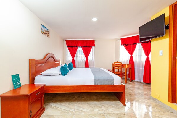 Ropa de cama hipoalergénica, wifi gratis y ropa de cama