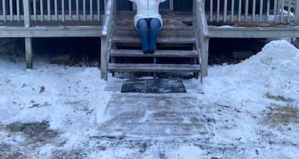 Cozy Chalet at Ski Brule Mountain ski resort in Iron River MI