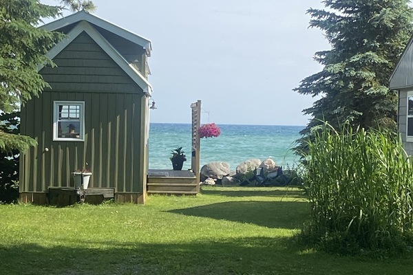 view from driving way