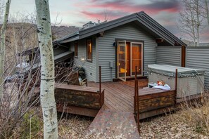 Exterior detail - Abode at Moose Den | Deer Valley Ski Chalet | Private Hot Tub | Close to Slopes & Town! (Park City)
