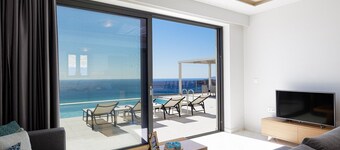 Infinity pool★Seaview★New villa in Falasarna bay