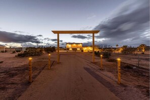 Overnatningsstedets område