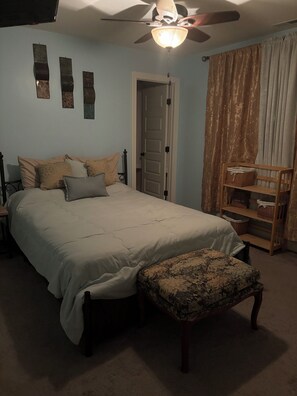 3 soverom, strykejern/-brett, wi-fi og sengetøy