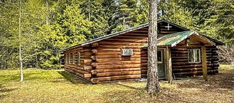 Rustic log cabin 