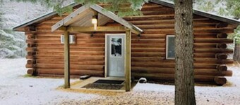 Rustic log cabin 