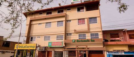 Façade de l’hébergement