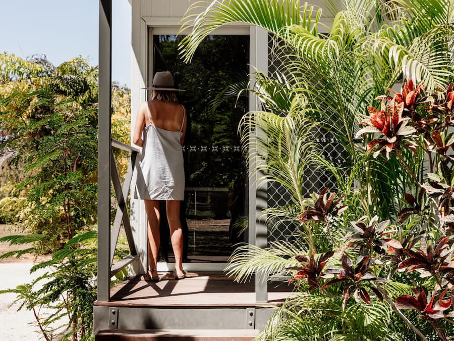 Ferienhütte, mit Bad (Sleeps 4) | Ausblick vom Zimmer