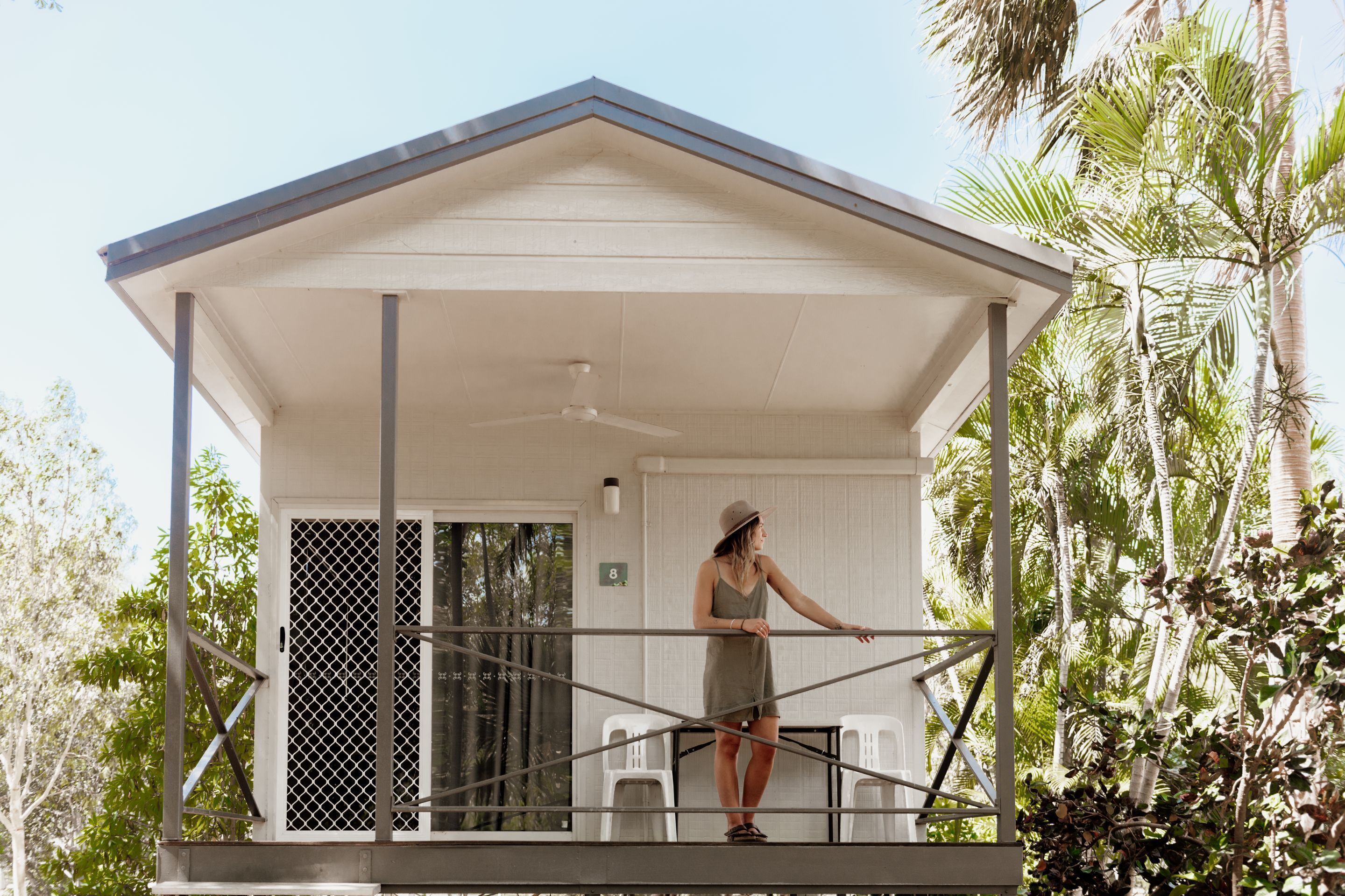 Cabana, 1 quarto (Sleeps 2) | Edredons de pluma, roupa de cama