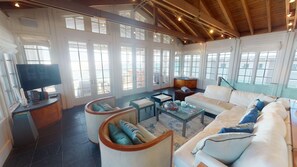 Ferienhaus, 4 Schlafzimmer | Wohnzimmer