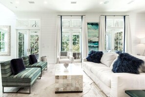 Ferienhaus, 6 Schlafzimmer | Wohnzimmer