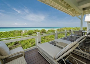 Balcony view - Second Sandbar 1946 E County Hwy 30A By Dune Vacation Rentals (Santa Rosa Beach)