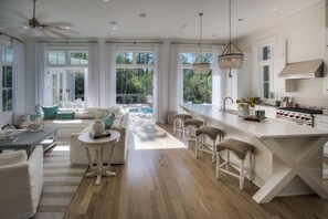 獨棟房屋, 4 間臥室 | 客廳