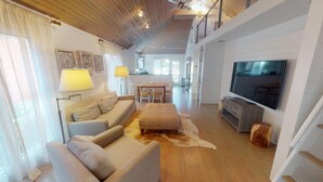 House, 2 Bedrooms | Living room - Dreamcatcher 53 E Ruskin Street By Dune Vacation Rentals (Santa Rosa Beach)