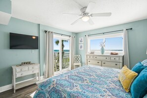 1 bedroom, WiFi, bed sheets - 2nd Floor Beachfront Getaway | Regency Towers, Pools, Tiki Bar & Gulf Views (Panama City)