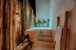 Pool Suite | Living area - Majaro Apartments (Tulum)