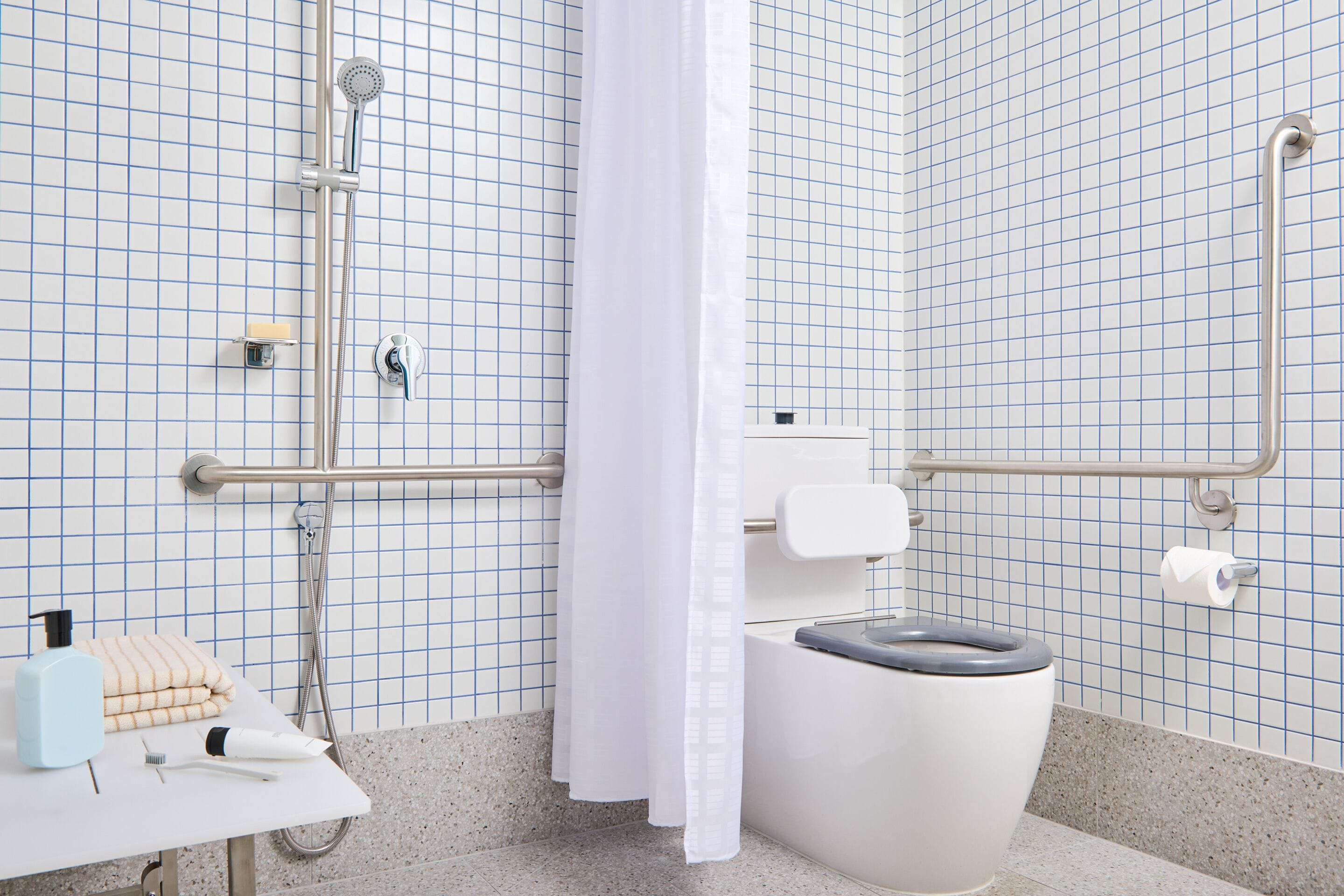 one of a kind plus | accessible bathroom