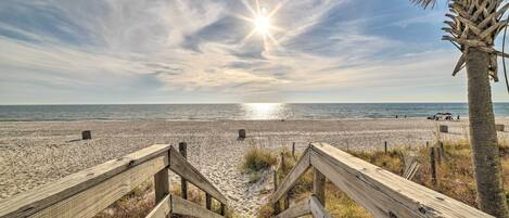 Beach nearby