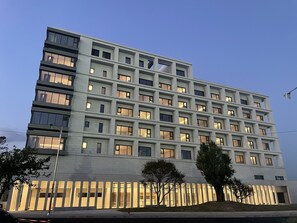 Façana frontal de l'allotjament
