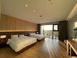 Kamar Twin Standar | Wi-Fi gratis dan seprai linen