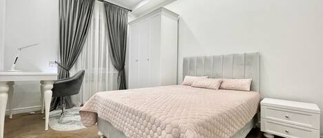 Leilighet – city | 3 soverom, sengetøy av topp kvalitet og strykejern/-brett