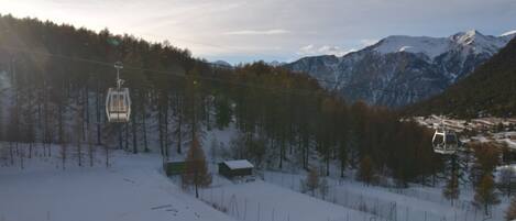 Vue depuis l’hébergement