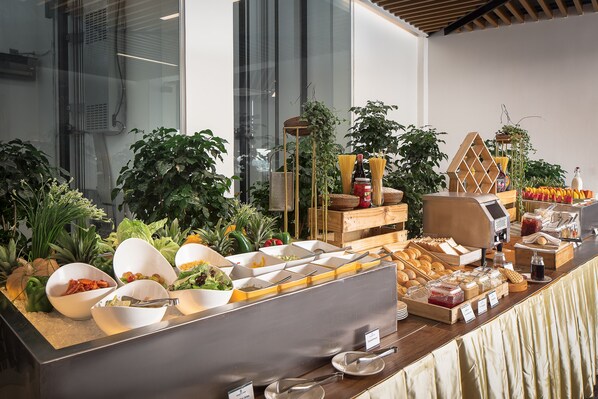 Morgenmadsbuffet hver dag mod et gebyr