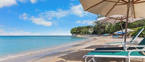 Am Strand, Strandtücher