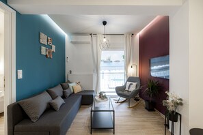 Living area - Calliope (Athenian apartment close to the center) (Athens)