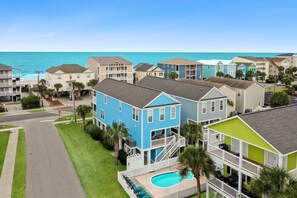 Exterior - Blue Hawaiian 6 Bedrooms Second Row (Surfside Beach)