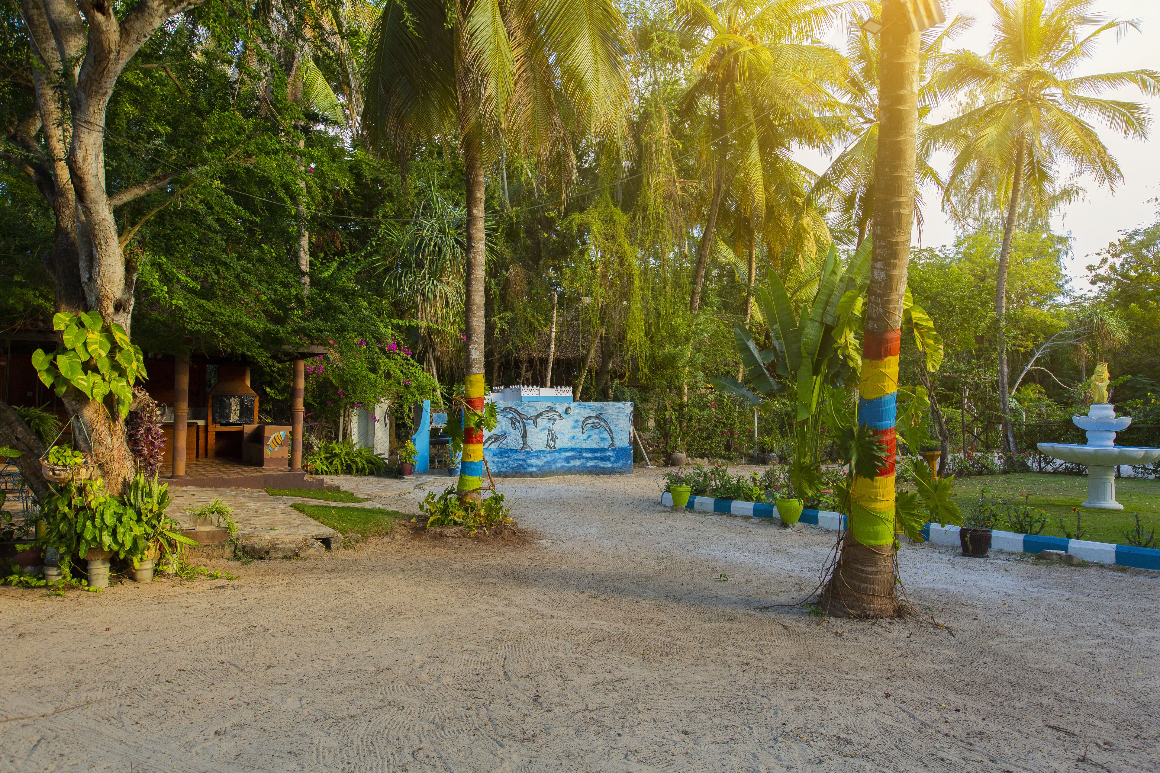 Overnatningsstedets område