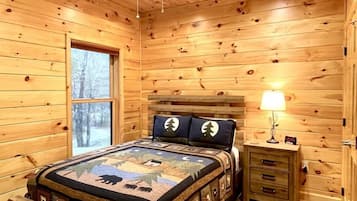 Kabin, 2 kamar tidur | 2 kamar tidur dan Wi-Fi gratis