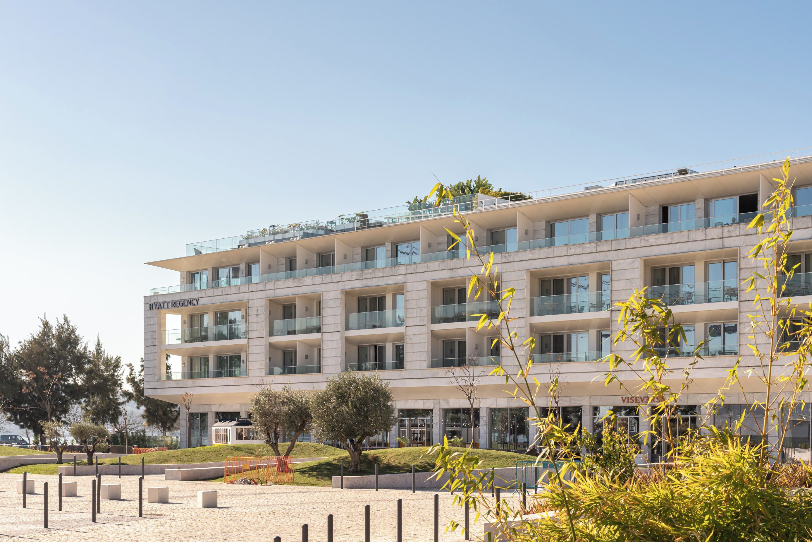 Fachada de la propiedad