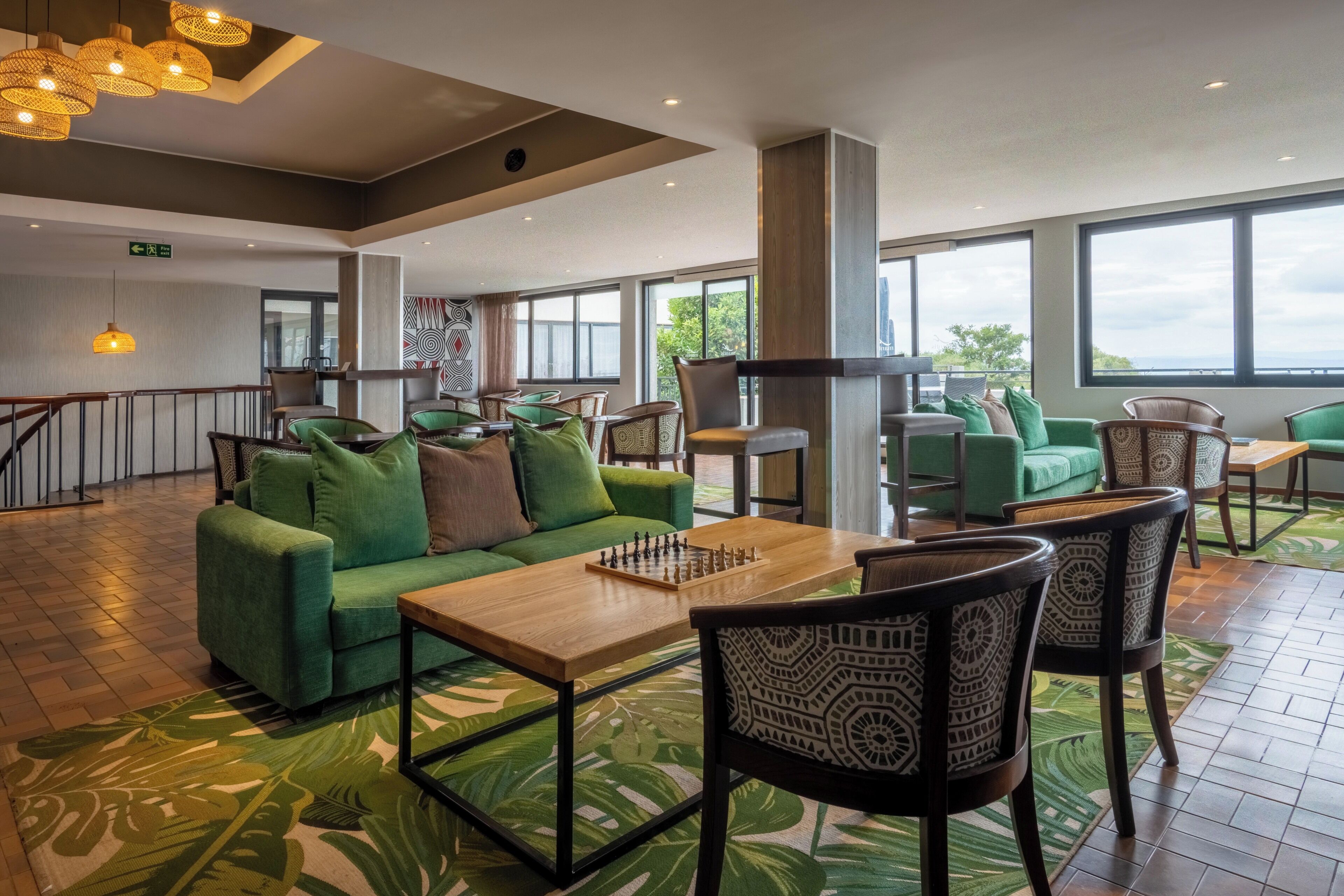 Lobby sitting area