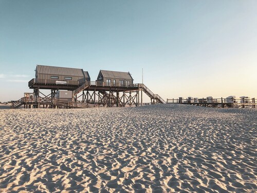 Sturm St. Peter-Ording - für 4 Personen, Gemeinschaftssauna, Dachterrasse