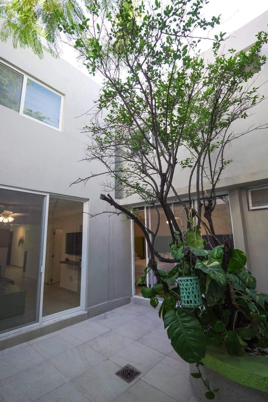 Enceinte de l’hébergement