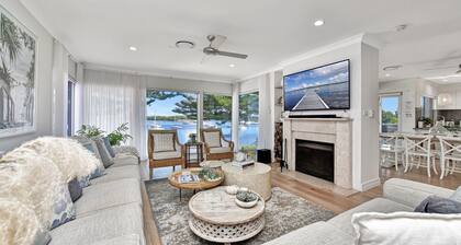 Reflections at Sunset Beach - a stunning 5-bedroom, absolute waterfront property at Soldiers Point
