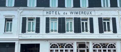 Fassade der Unterkunft