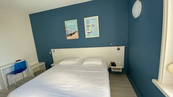 In-room safe, individually furnished, desk, blackout curtains