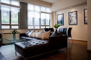 Living room - 1-bed Apartment in City of London (London)