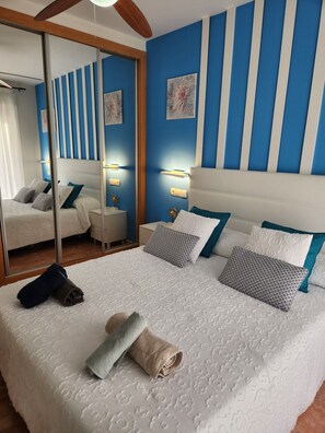 2 camere, ferro/asse da stiro, culla da viaggio, Wi-Fi gratuito