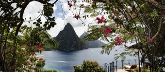 St. Lucia's Best View!  Le Gallerie of Sea and Sun