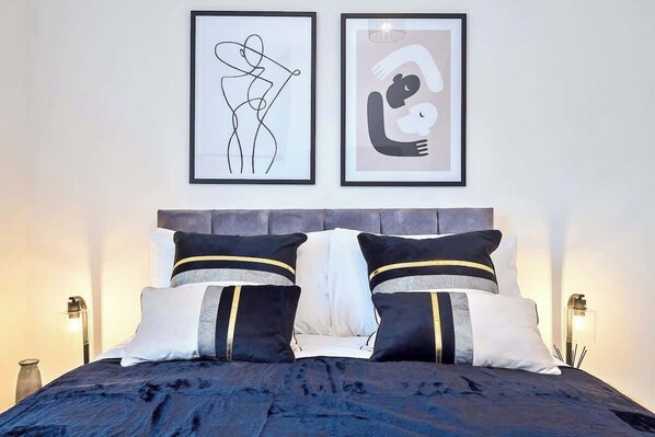 3 多间卧室、熨斗/熨衣板、WiFi、床单