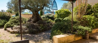 3 mas de qualité pour 24 personnes avec piscine privée, vues et climatisation