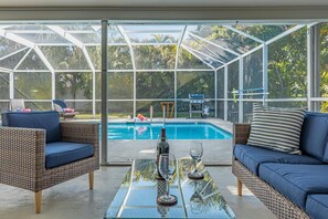 Una piscina climatizada