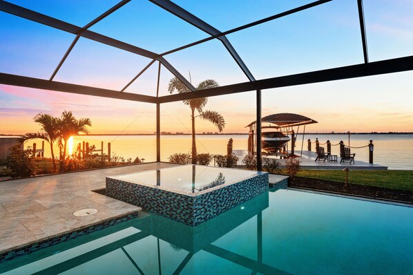 Außenpool, beheizter Pool